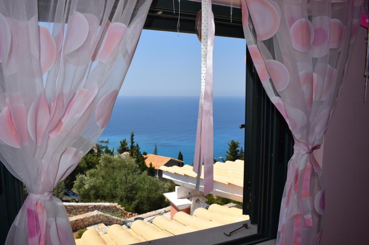 Villa Thetis With Private Pool Where The Sunsets Fade Away Ayios Nikitas Bagian luar foto