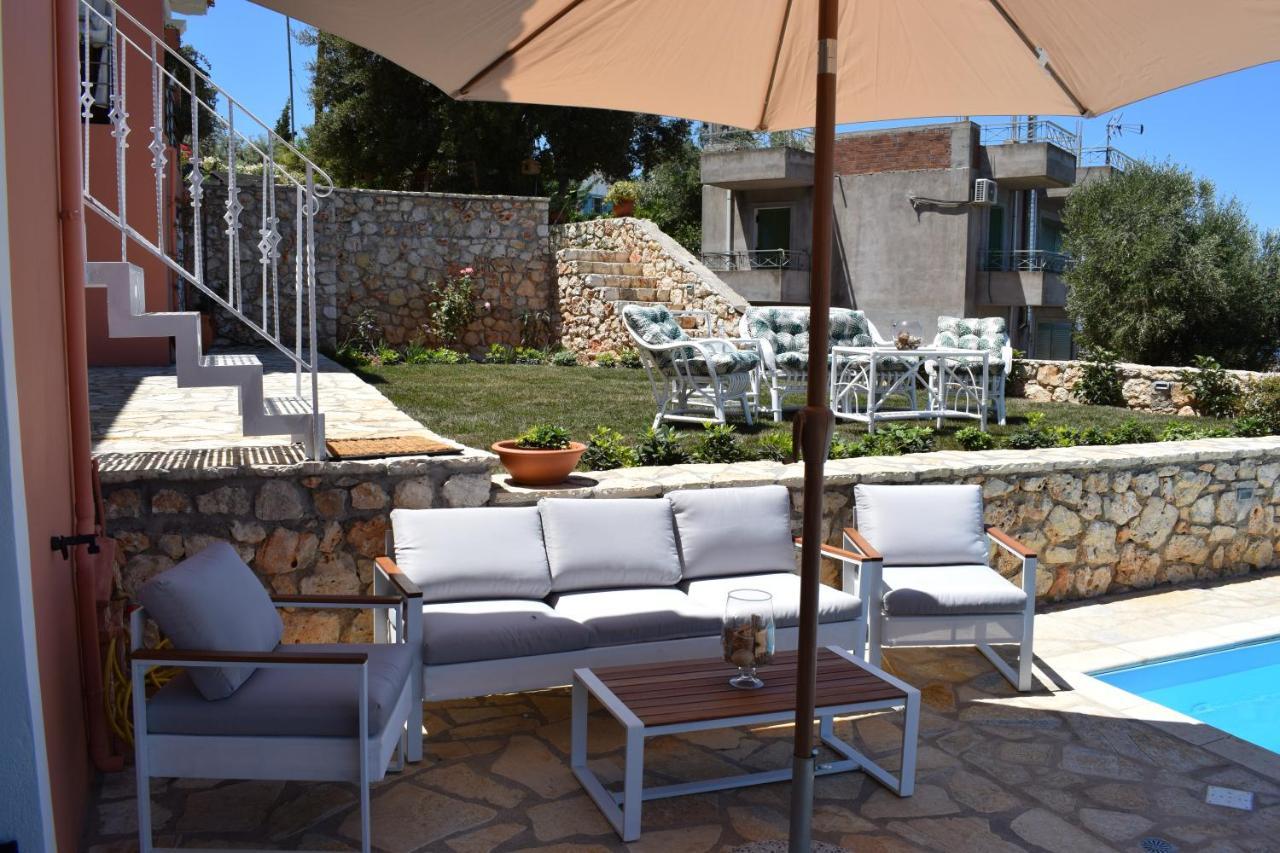 Villa Thetis With Private Pool Where The Sunsets Fade Away Ayios Nikitas Bagian luar foto