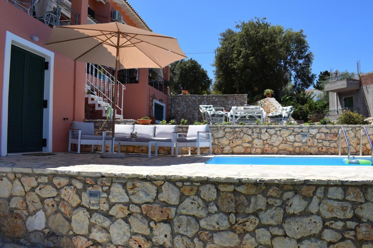 Villa Thetis With Private Pool Where The Sunsets Fade Away Ayios Nikitas Bagian luar foto