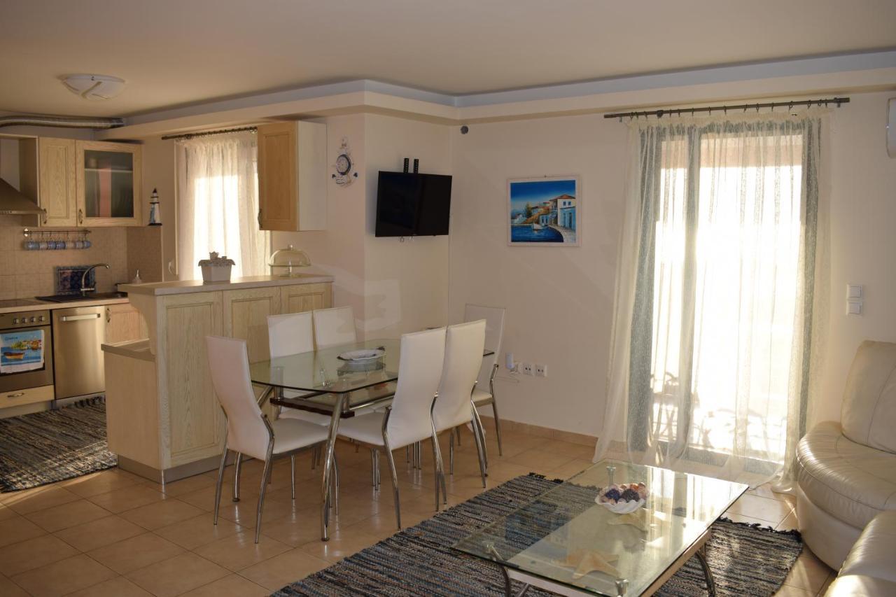 Villa Thetis With Private Pool Where The Sunsets Fade Away Ayios Nikitas Bagian luar foto