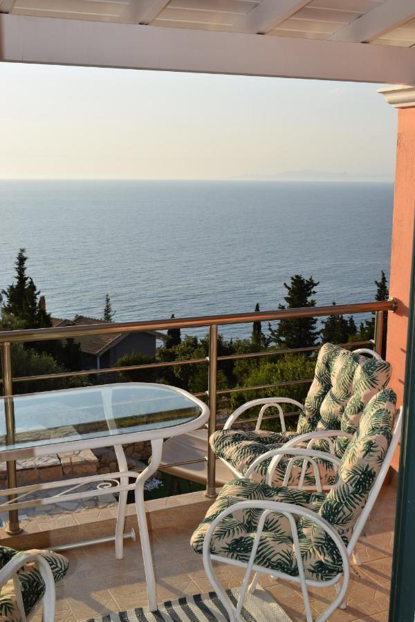 Villa Thetis With Private Pool Where The Sunsets Fade Away Ayios Nikitas Bagian luar foto