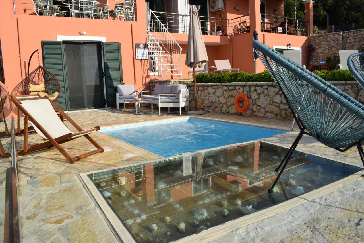 Villa Thetis With Private Pool Where The Sunsets Fade Away Ayios Nikitas Bagian luar foto